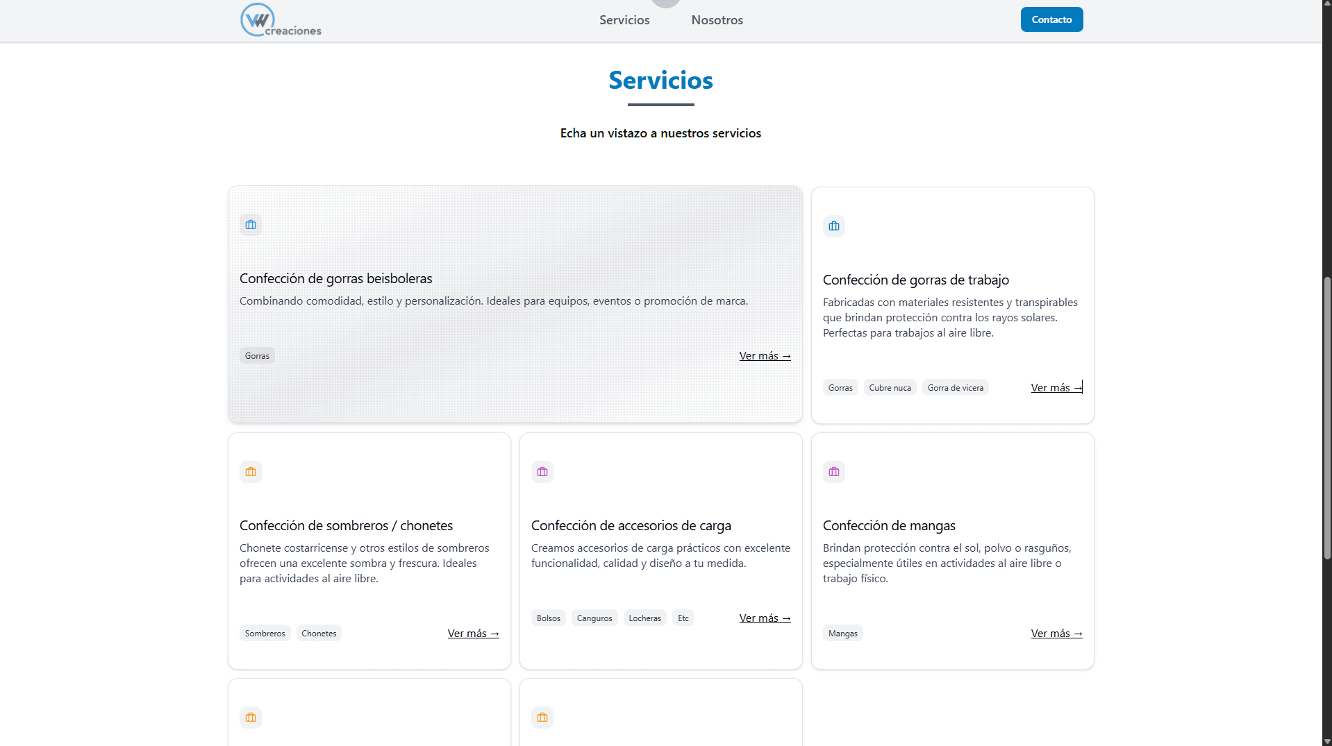 Catálogo digita VWcreaciones